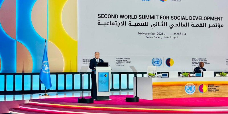 Қазақстан Дохадағы саммитте халықаралық ынтымақтастық саласындағы басымдықтарды таныстырды