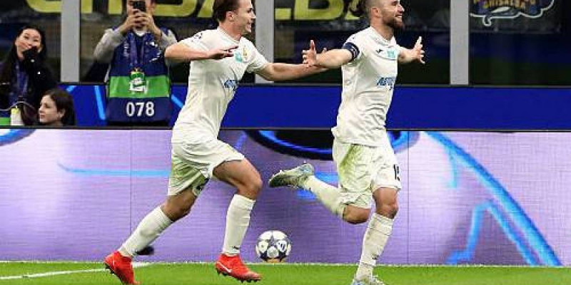 Чемпиондар лигасы: «Қайрат» сырт алаңда «Интер» қақпасына гол соқты