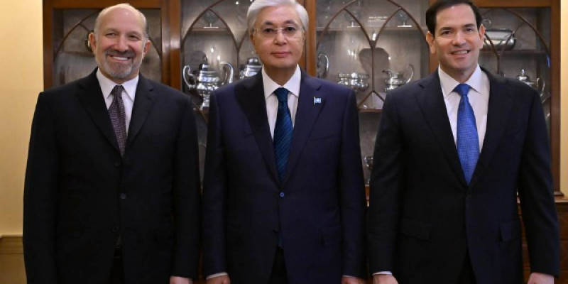 Президент АҚШ Мемлекеттік хатшысы Марк Рубио және Дональд Трамп Әкімшілігінің басқа да өкілдерімен кездесті