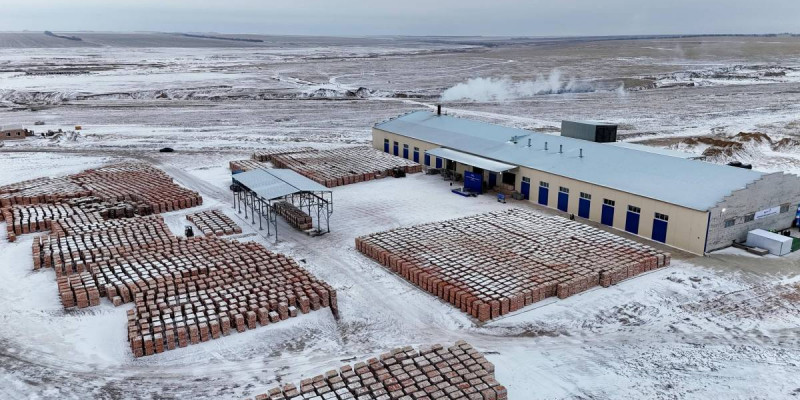 Абай облысында кірпіш зауыты іске қосылды
