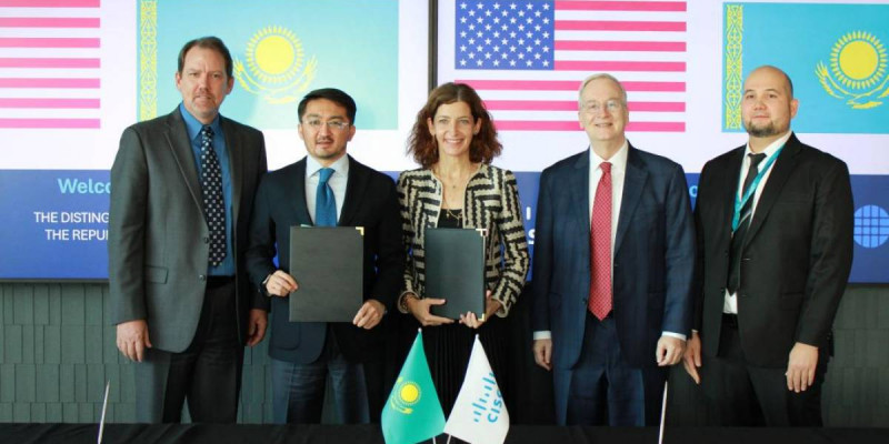 Америкалық Cisco компаниясы елімізде жасанды интеллект инфрақұрылымын дамытуға атсалыспақ