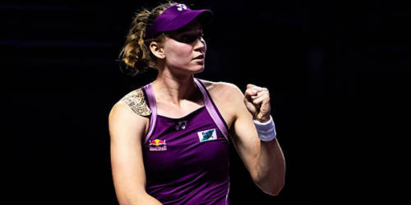 Рыбакина алғаш рет WTA қорытынды турнирінің финалына шықты