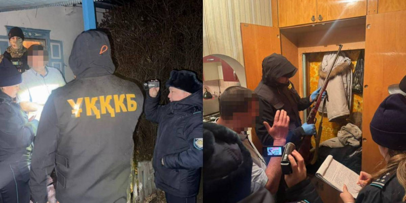 Қостанай облысында тұрғындардан заңсыз сақталған қару тәркіленді