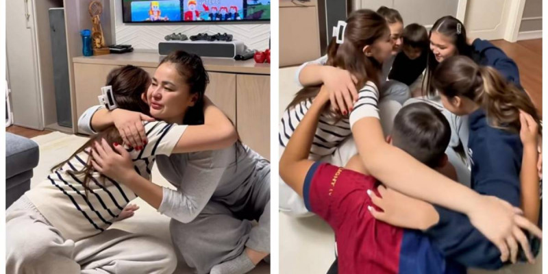 "Енді қиналмайтын сияқтымын": Мөлдір Мұқан балаларымен түскен видео жариялады