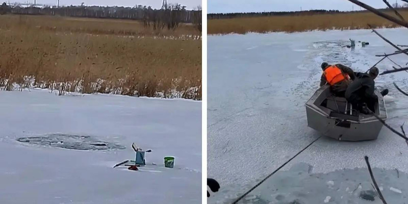 Шортандыда балық аулап отырған зейнеткер мұз астына түсіп кетіп, көз жұмды