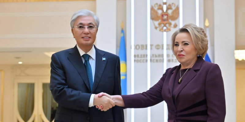Қасым-Жомарт Тоқаев Валентина Матвиенкомен кездесті