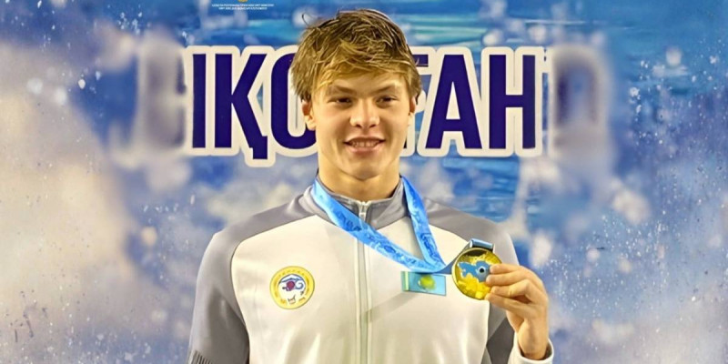 Жүзуші Егор Попов Қазақстан рекордын жаңартты
