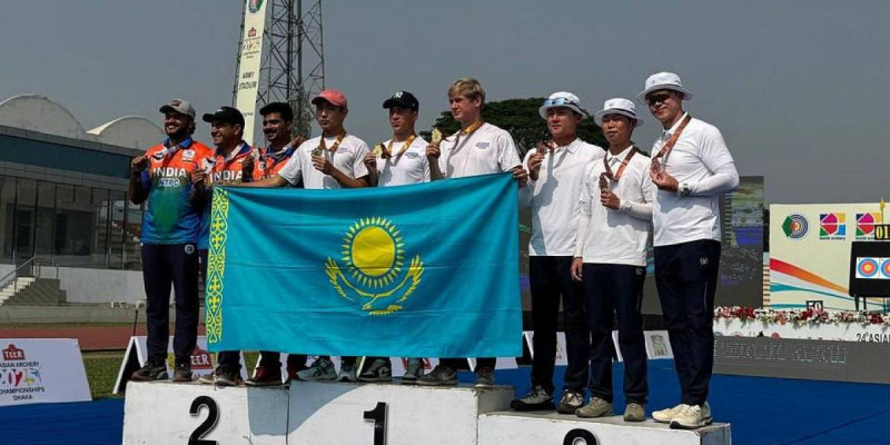 Қазақстан құрамасы садақ атудан Азия чемпионатында алтын жүлде жеңіп алды