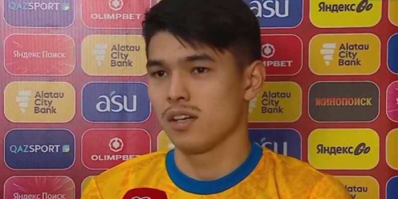 «Әлі ұтылмадық»: Футболшы Ғалымжан Кенжебек стилін неге өзгерткенін айтты