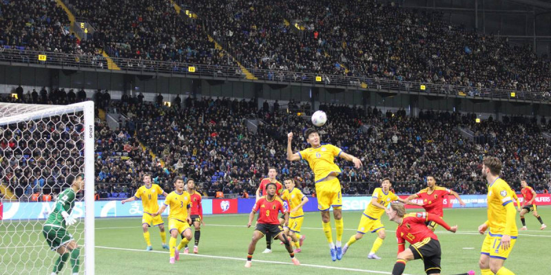 Кішігірім сенсация: Қазақстан құрамасы Бельгиямен тең ойнады (ФОТОШОЛУ)