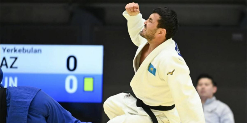 Дзюдошы Еркебұлан Канафин Сурдлимпиаданың чемпионы атанды