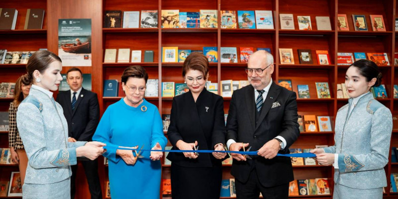 Қазақстан Ұлттық кітапханасында эстон әдебиеті бұрышы ашылды