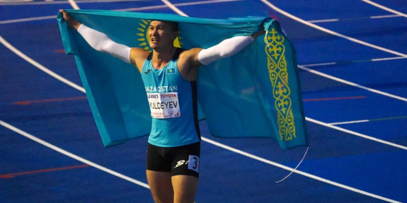 Жеңіл атлет Нұрсұлтан Көлдеев Сурдлимпиада ойындарының қола жүлдегері атанды