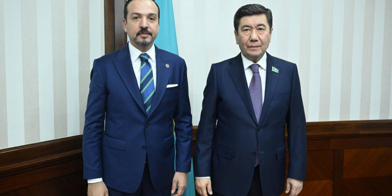 Мәжіліс спикері Түркияның Әділет және даму партиясы төрағасының орынбасарын қабылдады