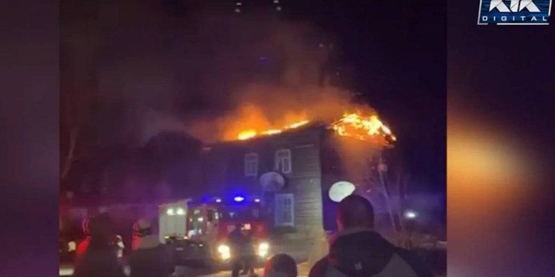 Семейде үйі өртенген жеті отбасы қара суықта далада қалды