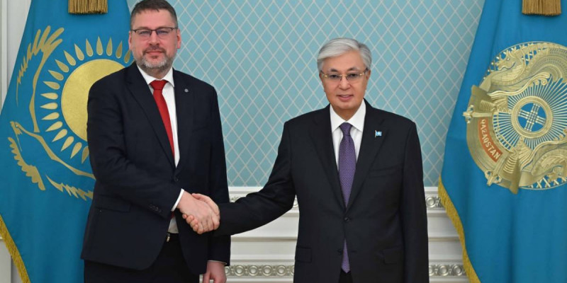 Президент Еуропа Одағының Орталық Азия жөніндегі арнайы өкілі Эдуардс Стипрайсты қабылдады