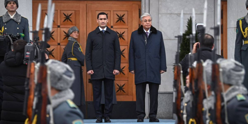 Қазақстанға мемлекеттік сапармен Түрікменстан президенті келді