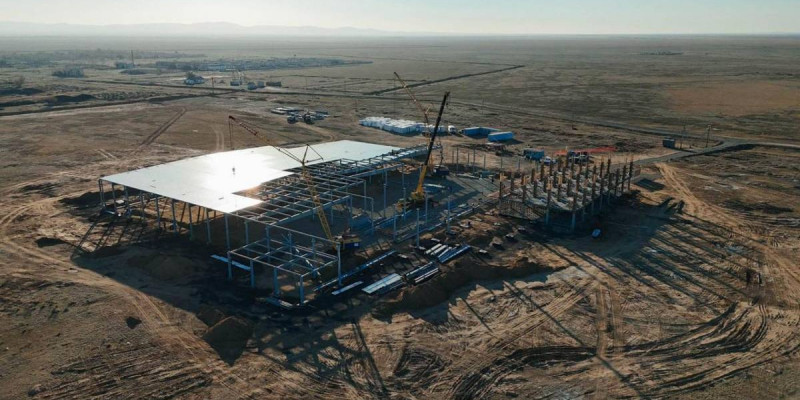 Абай облысында жылына 11 мың тоннадан астам өнім шығаратын ет комбинаты салынып жатыр