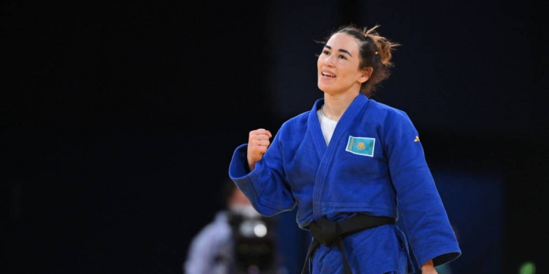 Дзюдошы Әбиба Әбужақынова Абу-Дабидегі Grand Slam турнирінде қола жүлдегер атанды