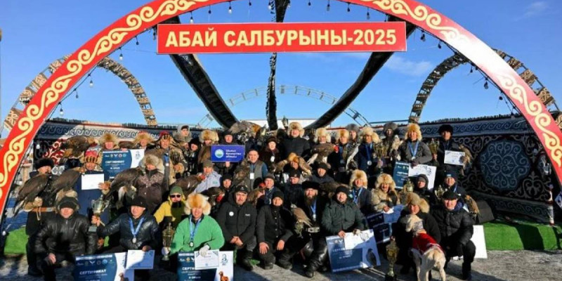 «Абай салбұрыны – 2025» республикалық құсбегілер турнирінде елордалықтар табысты өнер көрсетті