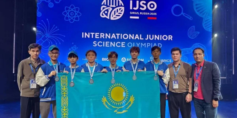 Қазақстандық оқушылар халықаралық олимпиадада алты медаль иеленді