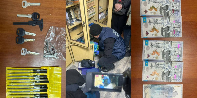 Қарағанды облысында ұрлықпен айналысып жүрген күдікті ұсталды