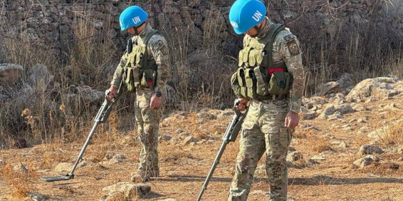 Қазақстандық бітімгерлер Голан жоталарында мыңнан астам қауіпті затты жойды