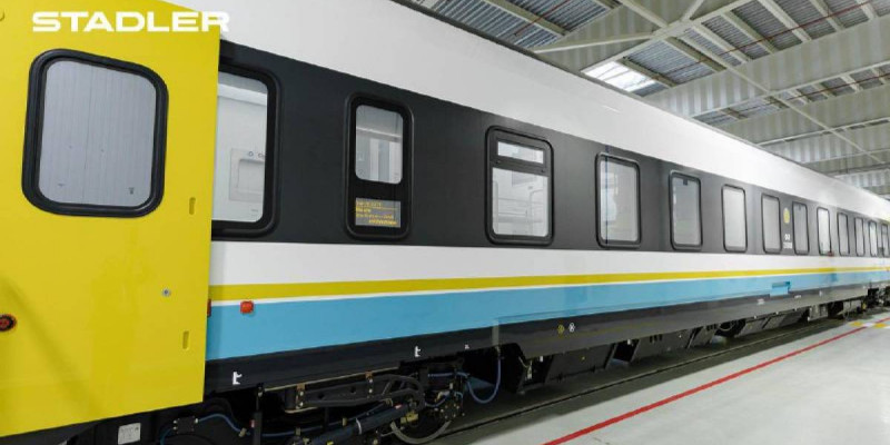 ҚТЖ жаңа үлгідегі отандық плацкарт вагондарын көрсетті