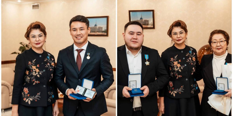 Иманбек Зейкенов пен Еркебұлан Тоқтар мемлекеттік наградамен марапатталды