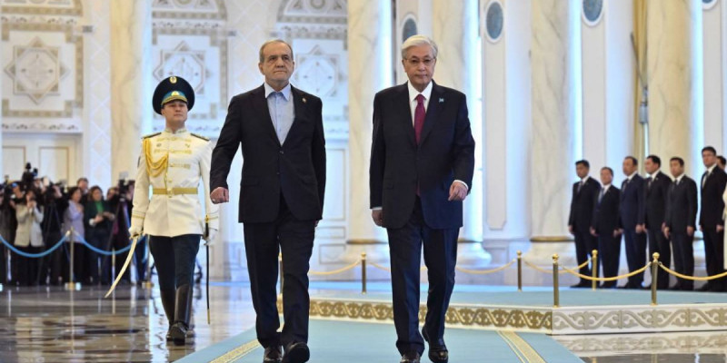 Ақордаға Иран Президенті келді