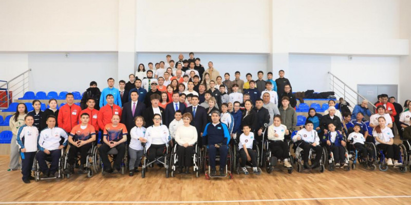 Ақтөбеде заманауи инклюзивті спорт кешені ашылды