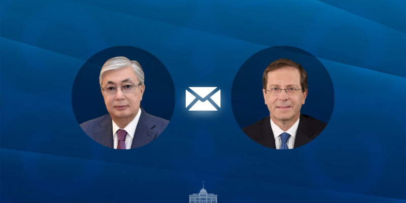Мемлекет басшысы Израиль президентіне жеделхат жолдады