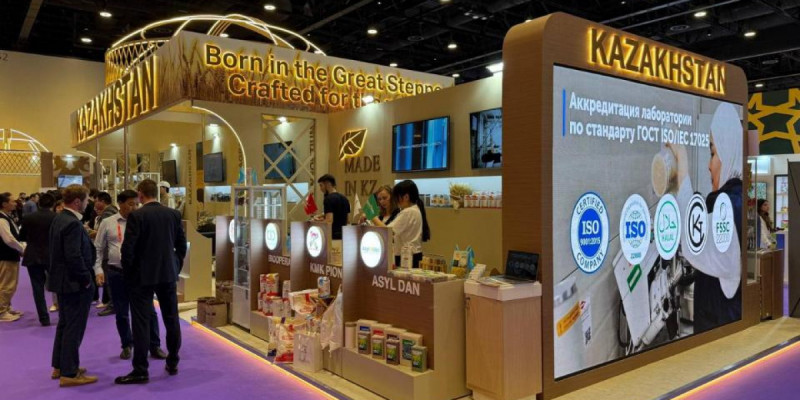 Маңғыстаудың сүт өнімдері Біріккен Араб Әмірлігінде таныстырылды