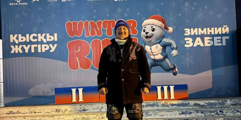 Ақтауда 67 жастағы тұрғын 5 шақырым қашықтықты жарты сағатта жүгіріп өтті