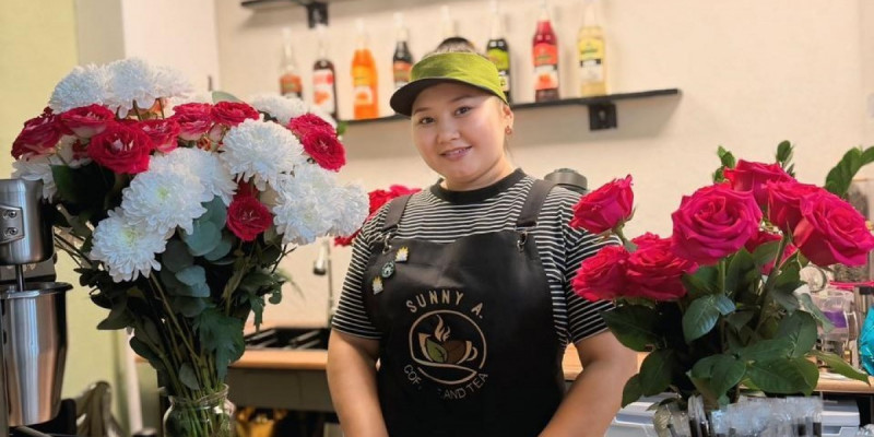 Ауылда қаладан кем емес заманауи кофехана ашқан жас кәсіпкер