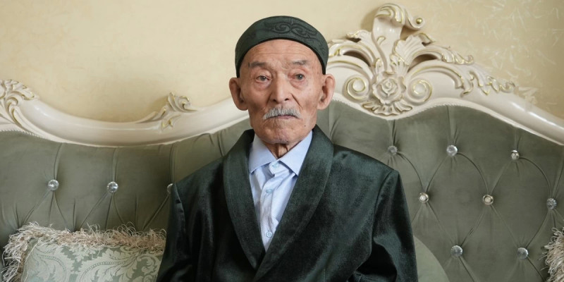 Өмірінде бірде-бір рет ауруханаға бармаған: 100 жастағы қария ұзақ өмір сүруінің сырын айтты