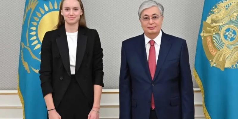 Тоқаев Елена Рыбакинаны жеңісімен құттықтады