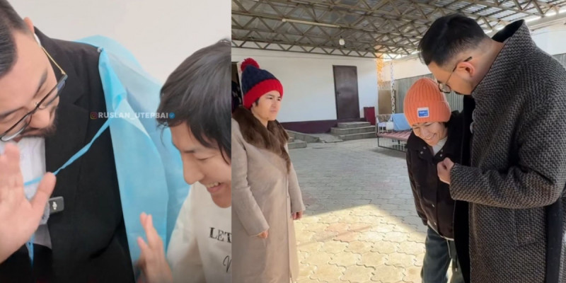 «Еркексымақтар көрсін»: Руслан Өтепбайдың әрекеті көпшілікті тәнті етті