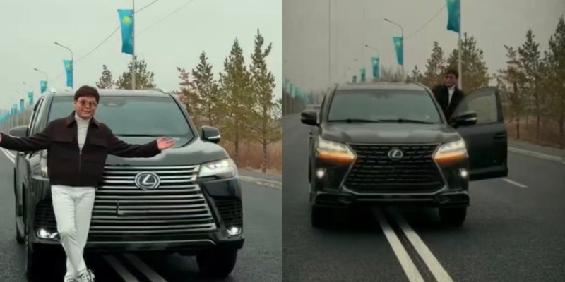 Жол ережесін өрескел бұзған Ернар Айдар жауапқа тартылды