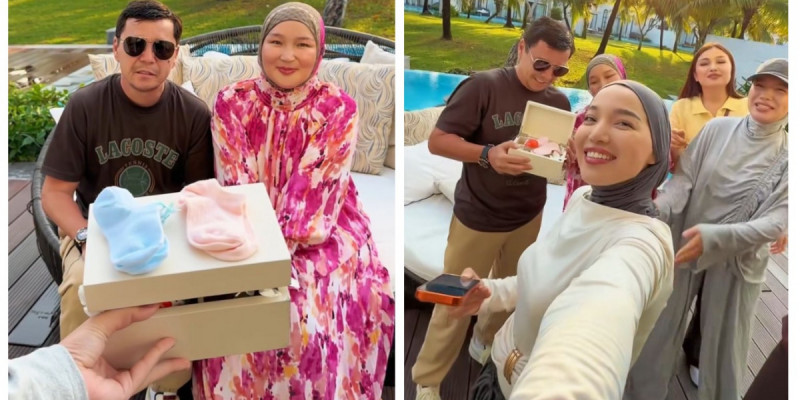 Абай Бегей мен әйелі төртінші баласына гендер-пати жасады (ВИДЕО)