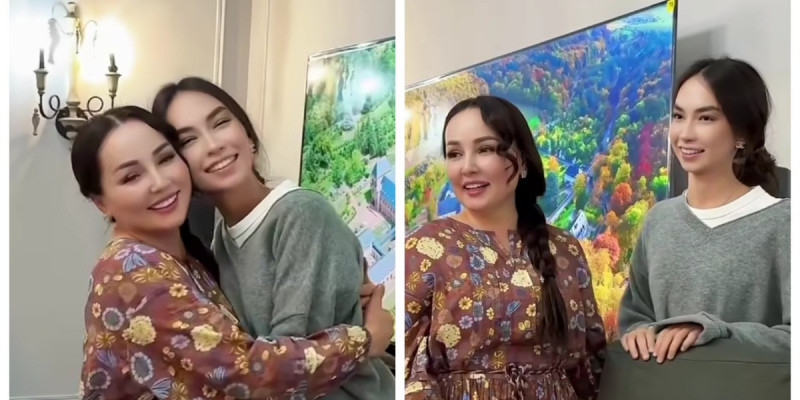 «Бөлек әсер»: Әнші Жазира Байырбекова болашақ келінінің жүзін көрсетті (ВИДЕО)