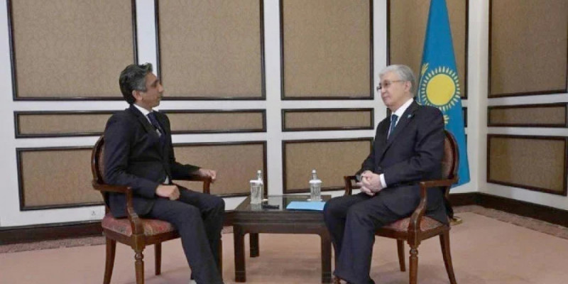 Мемлекет басшысының пәкістандық The News International басылымына берген сұхбаты жарияланды