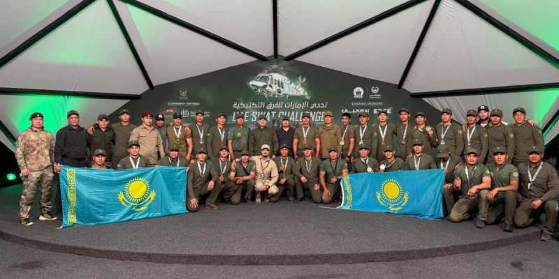 Қазақстандық арнайы жасақтар Дубайдағы турнирде көш бастады