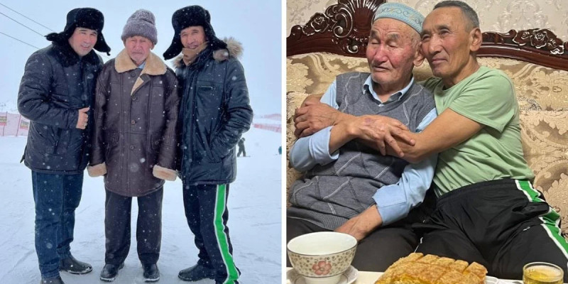 67 жылдан кейінгі кездесу: Қазақстандық қария жоғалған бауырын TikTok арқылы тапты