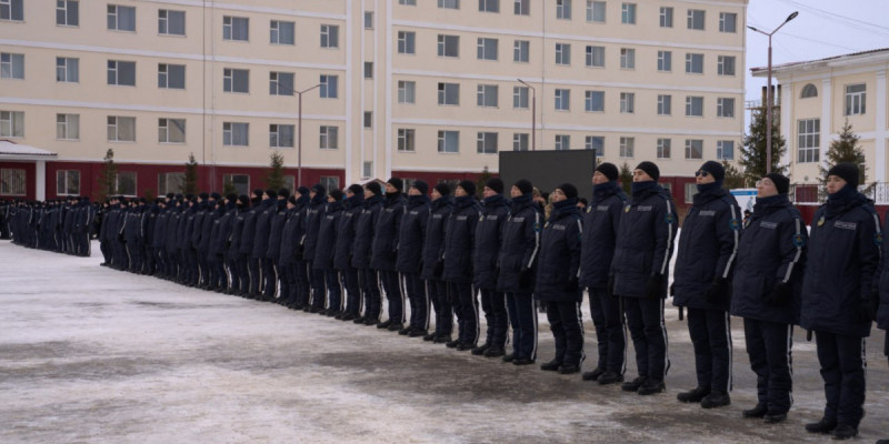 Ұлттық ұланның 700-ден астам сарбазы алғаш рет жауынгерлік қызметке кірісті