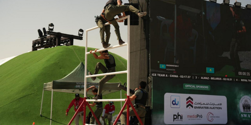 UAE SWAT Challenge: Қазақстандық командалар үшінші күні барлық жүлделі орынды иеленді