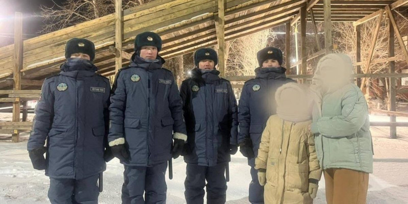 Ұлттық ұлан сақшылары жоғалып кеткен 6 жастағы баланы тауып берді