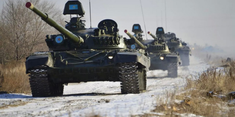 Оңтүстік аймақтарда әскери техника жүріп өтеді: Қорғаныс министрлігі ескерту жасады