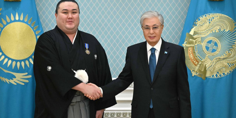 Президент сумошы Ерсін Балтағұлды «Барыс» орденімен марапаттады