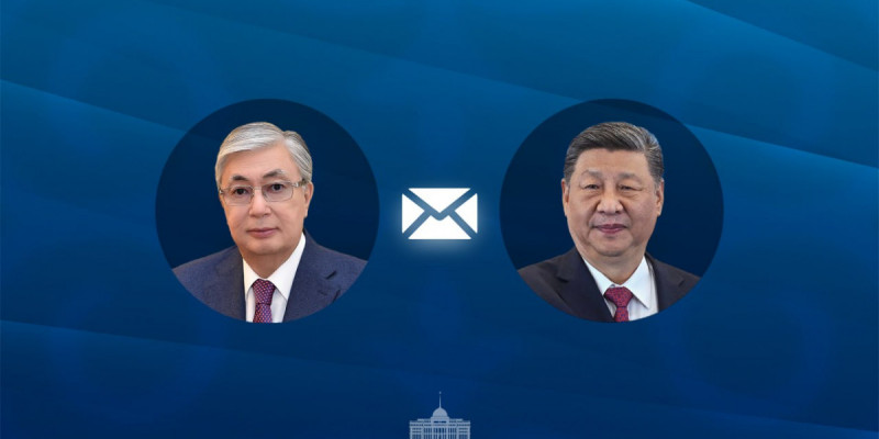 Мемлекет басшысы ҚХР Төрағасына құттықтау жеделхатын жолдады